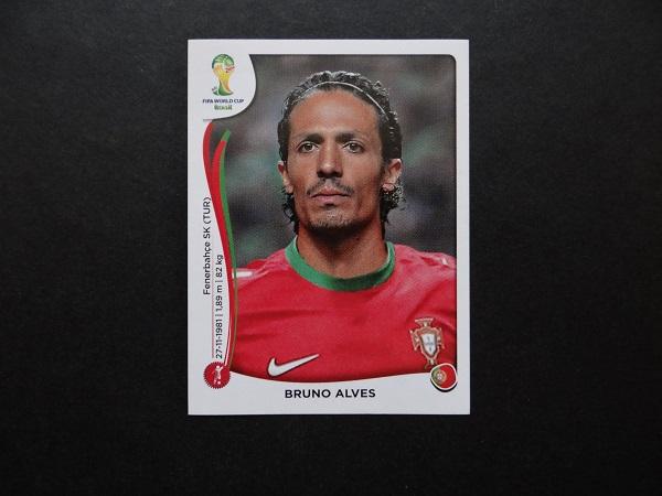 PANINI WORLD CUP 2014 №511 - Bruno Alves - Португалия