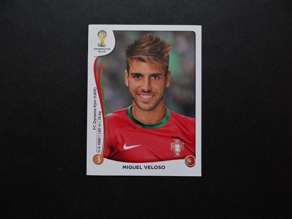 PANINI WORLD CUP 2014 №517 - Miguel Veloso - Португалия