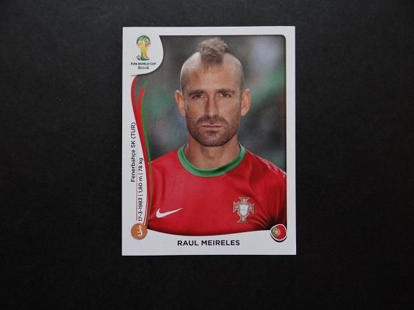PANINI WORLD CUP 2014 №519 - Raul Meireles - Португалия