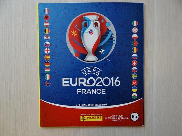 Альбом для наклеек PANINI УЕФА Евро 2016 Франция