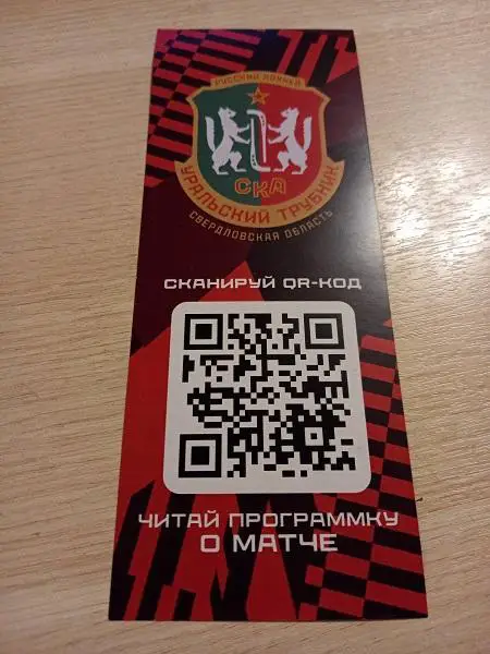 Билет Трубник Старт хоккей с мячом 07.12.2024 м.42 1