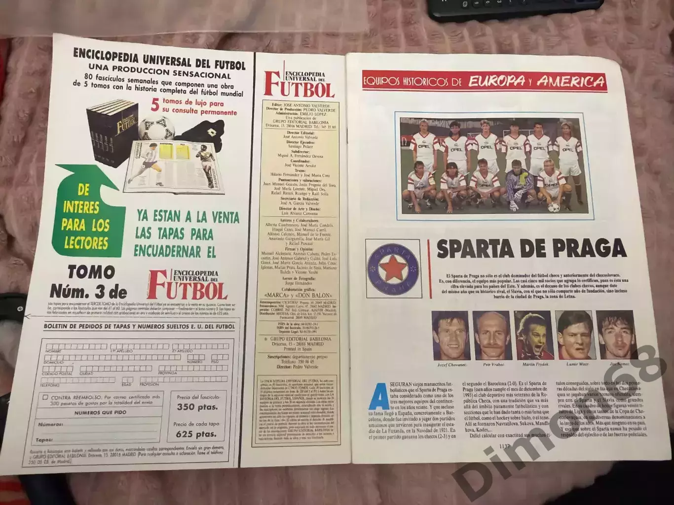 ENCICLOPEDIA DEL FUTBOLжурнал целый 5