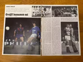 Круиф , сб Европы - Барселона