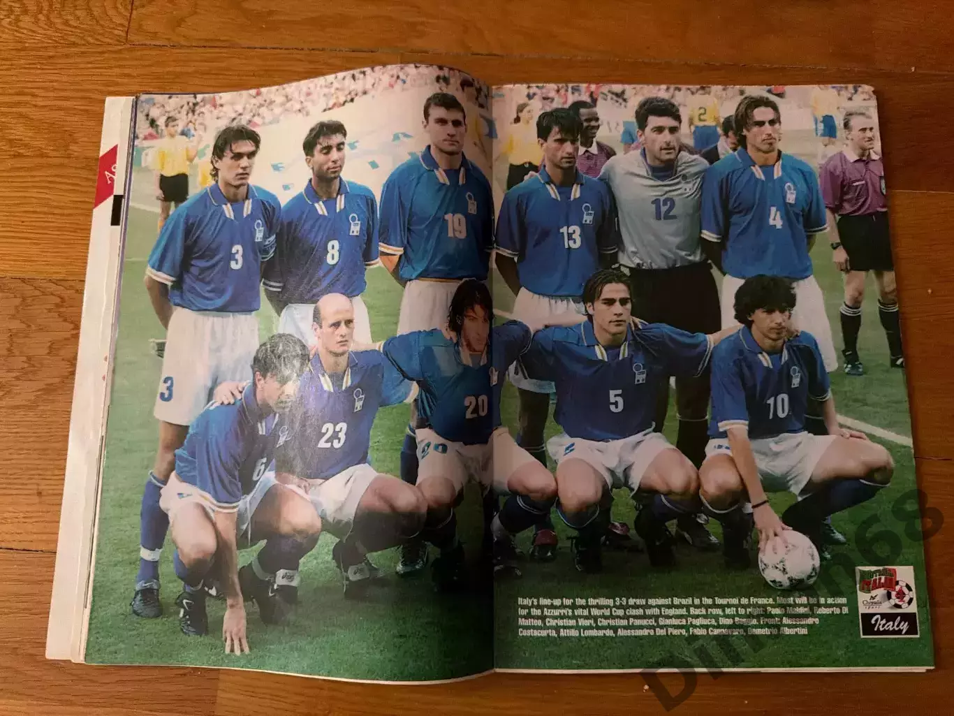 Football ITALIA октябрь 1997г журнал целый 2