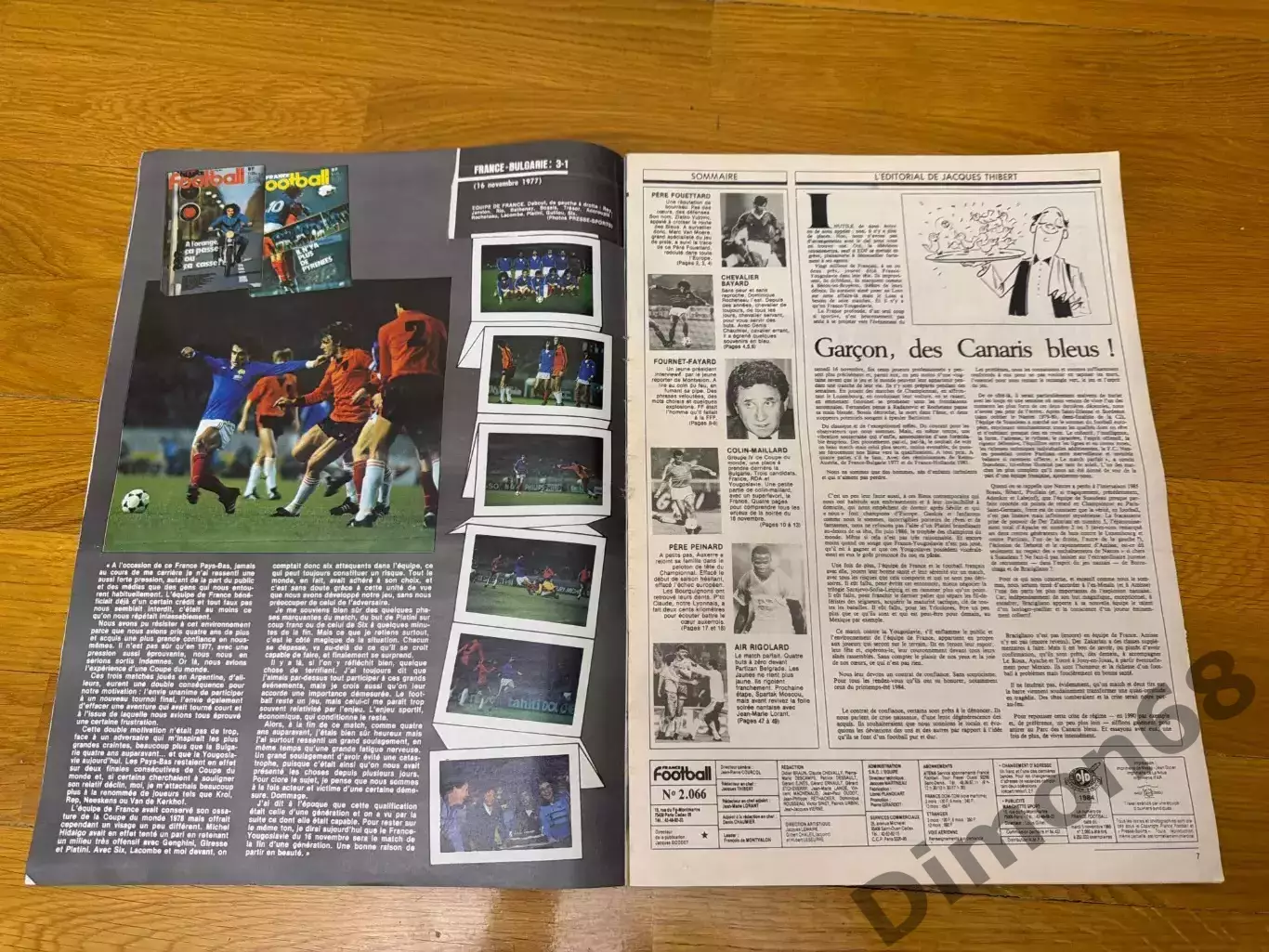 France football ноябрь 1985г журнал целый 3