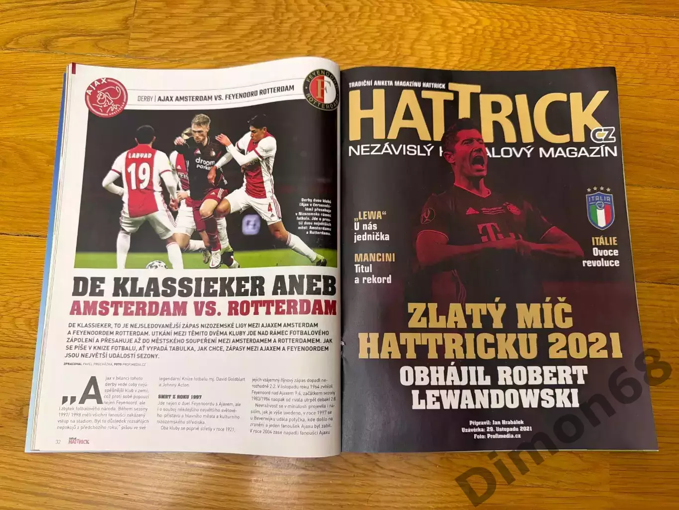 HATTRICK 12.21-01.22г журнал не целый 1