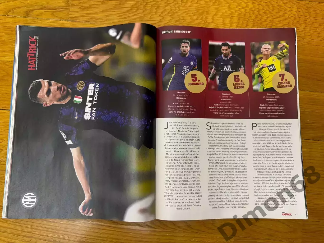 HATTRICK 12.21-01.22г журнал не целый 6