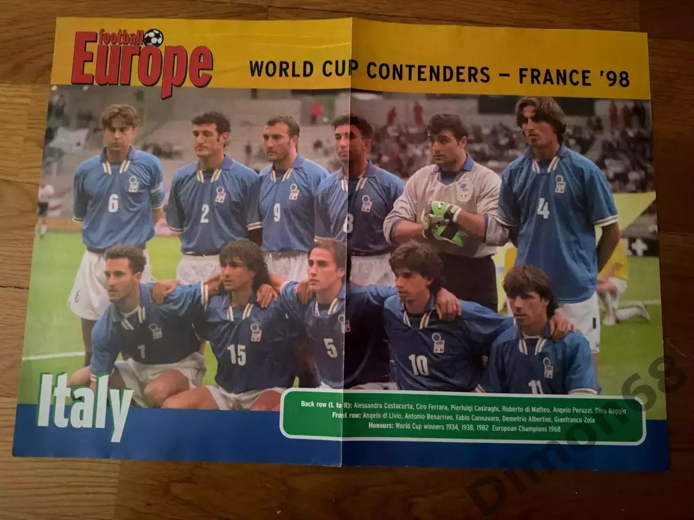 Сб Франции ; сб Италии 1