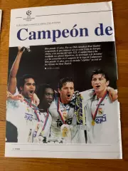 Реал мадрид после победы кубок чемпионов 1998г