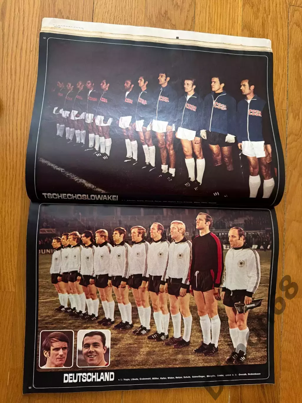 FUSSBALL-WM 1970г sport illustrierte целый в идеальном состоянии 2