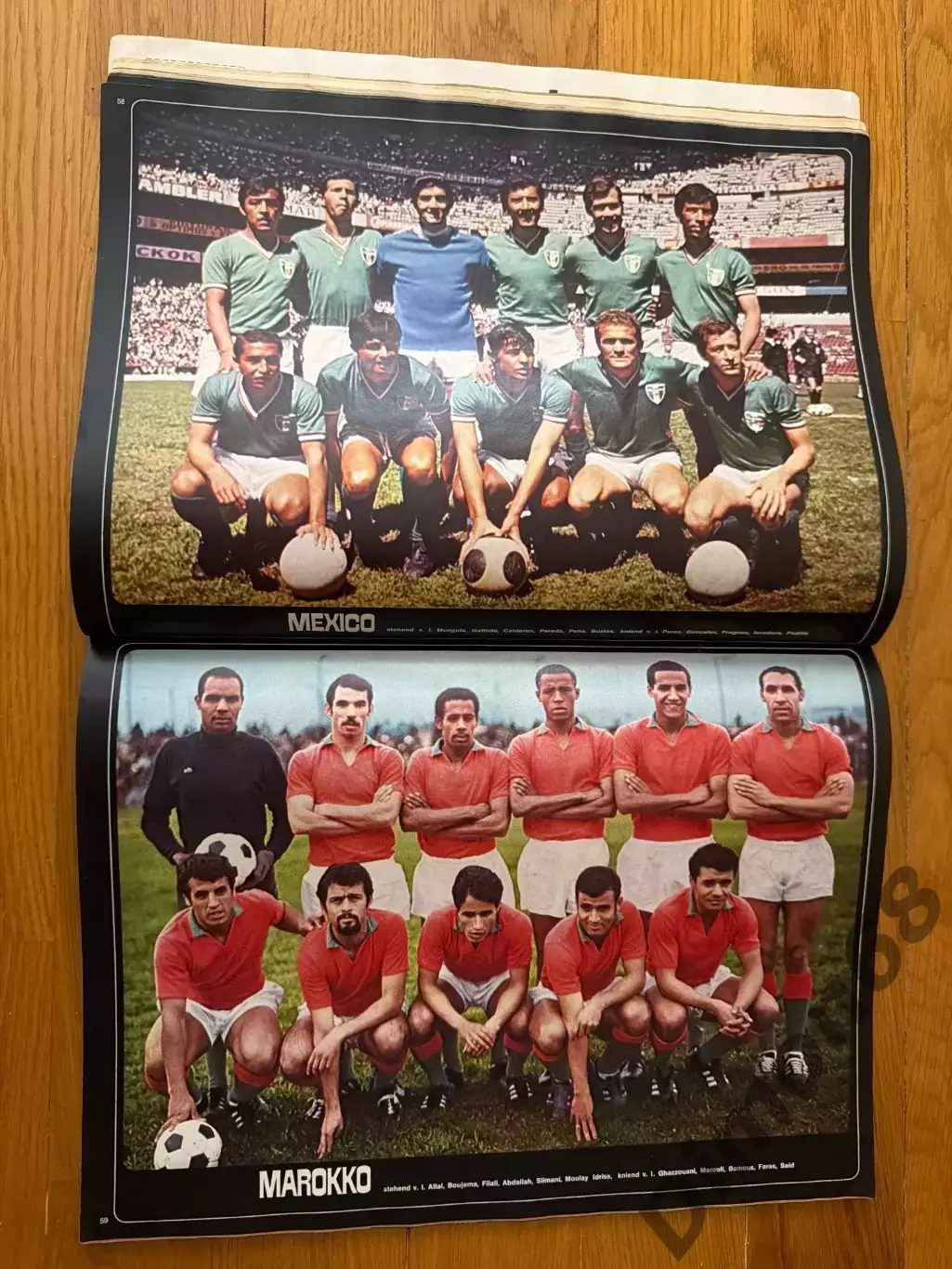 FUSSBALL-WM 1970г sport illustrierte целый в идеальном состоянии 5