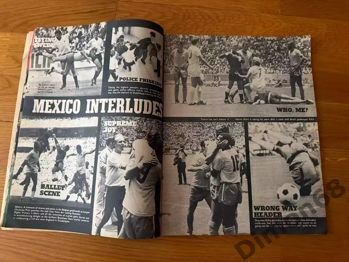 WORLD CUP GOAL ч м 1970г целый 4