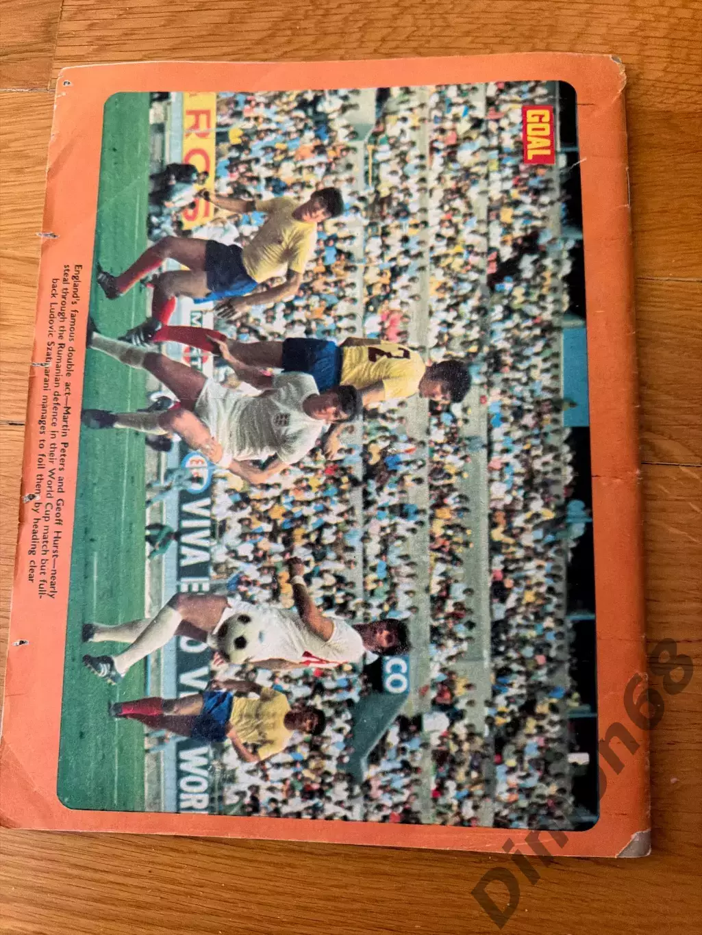 WORLD CUP GOAL ч м 1970г целый 7