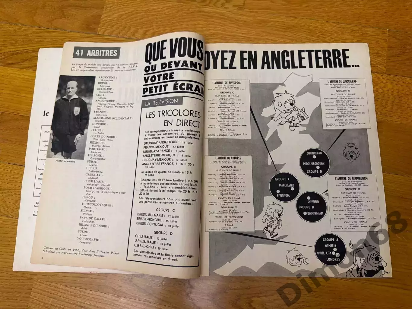Football magazine 1966 World Cup 2