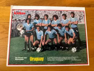 Сб Уругвай чемпион мундиалито 1981г