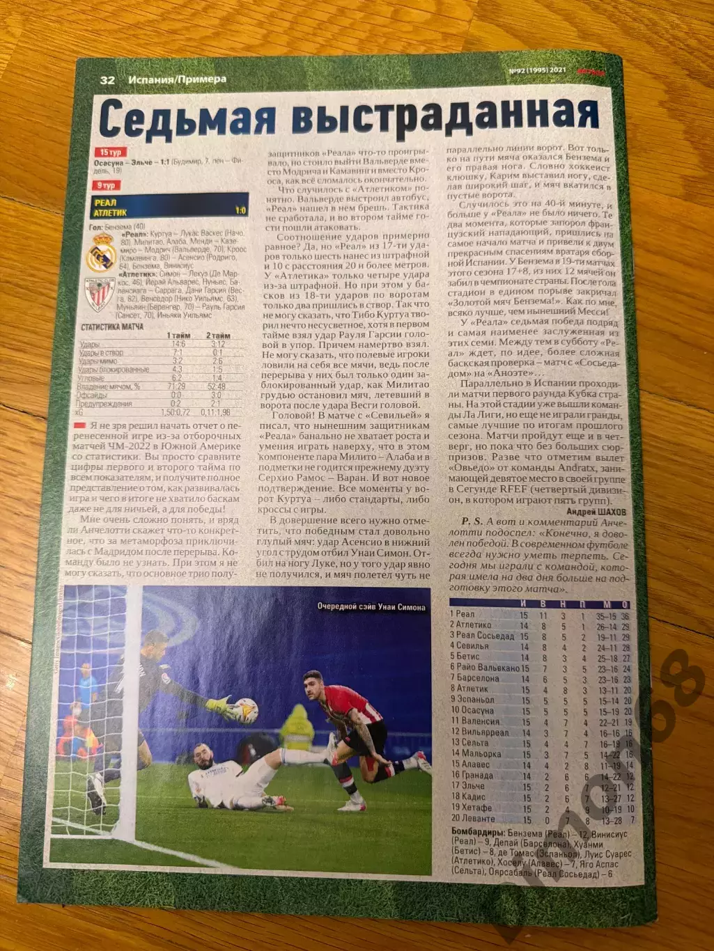 Футбол (Украина) ‘92.2-5.12.2001г целый в идеальном состоянии 7