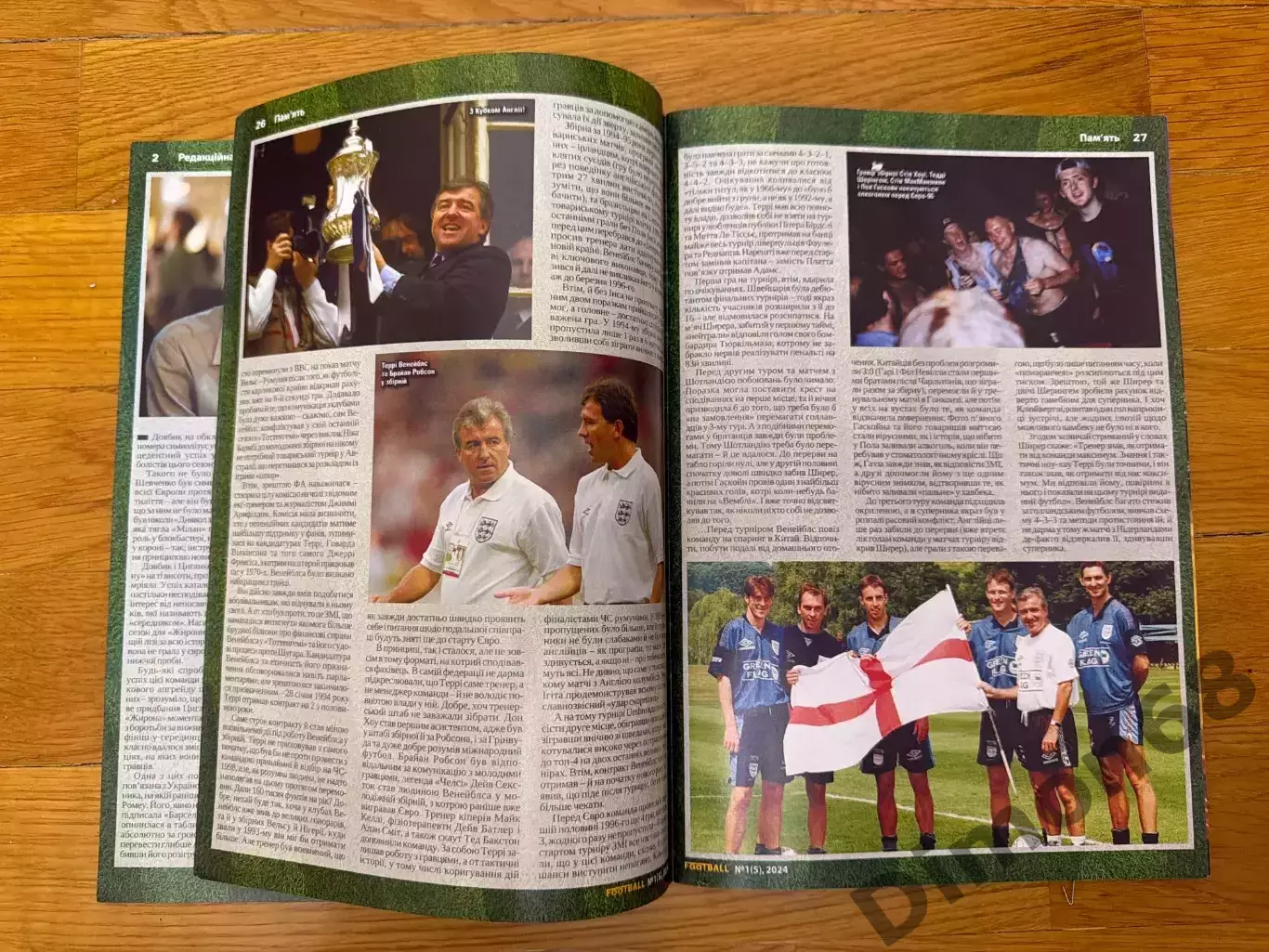 Football (Украина) ‘1.2024г журнал не целый без постеров 3