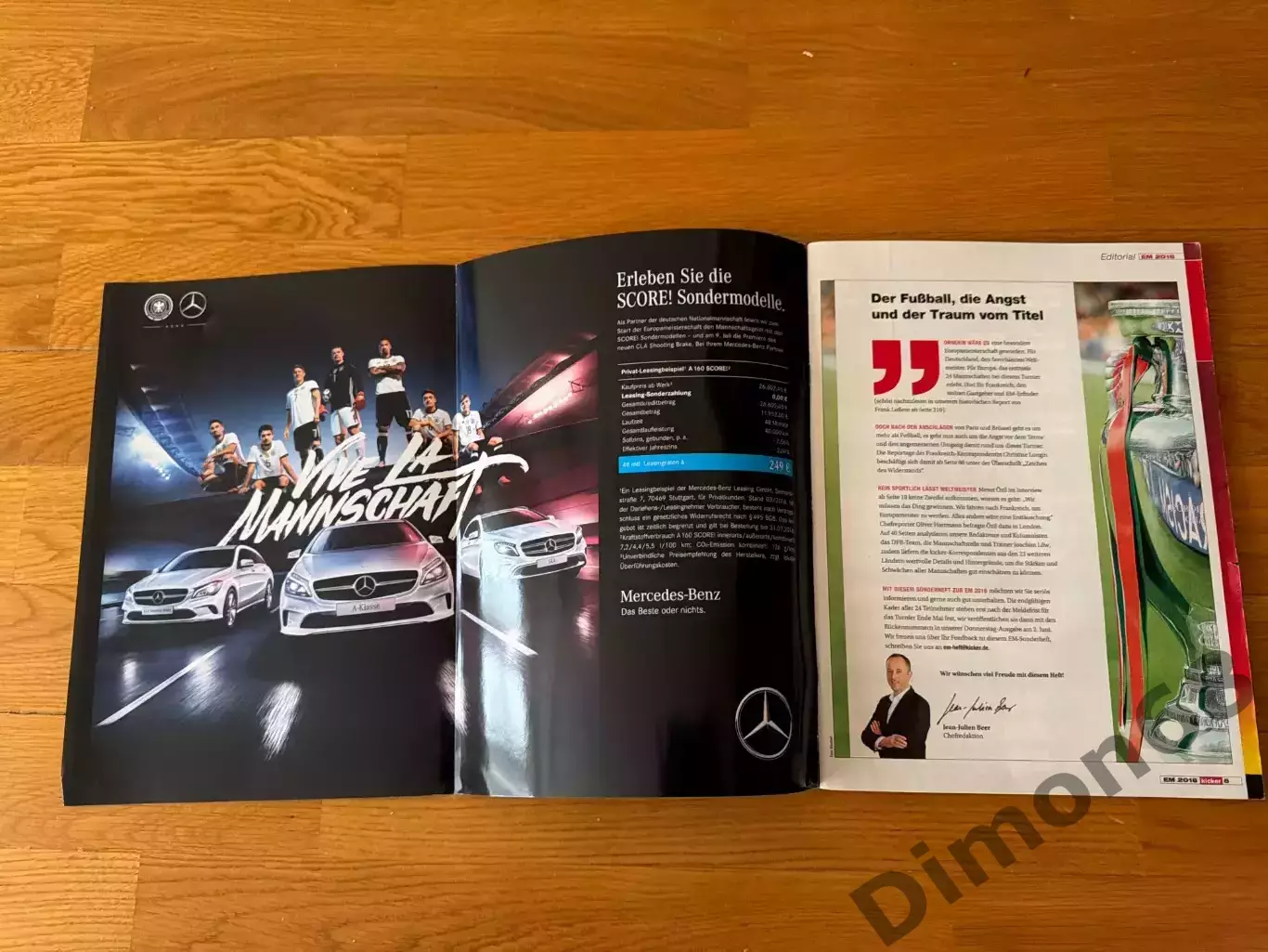 Kicker EM 2016г целый без вкладки 1