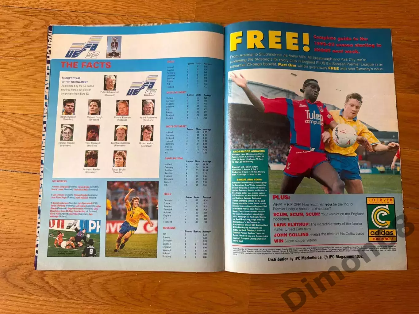 Shoot евро 92г журнал не целый только листы евро 7