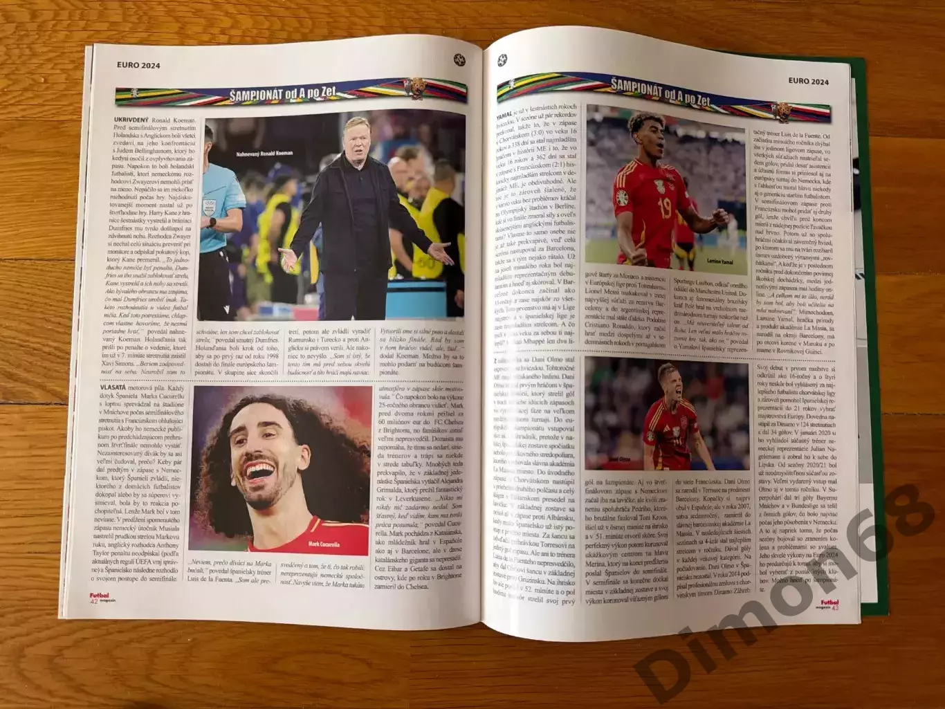 Futbal евро 2024г в журнале нет центрального постера 7