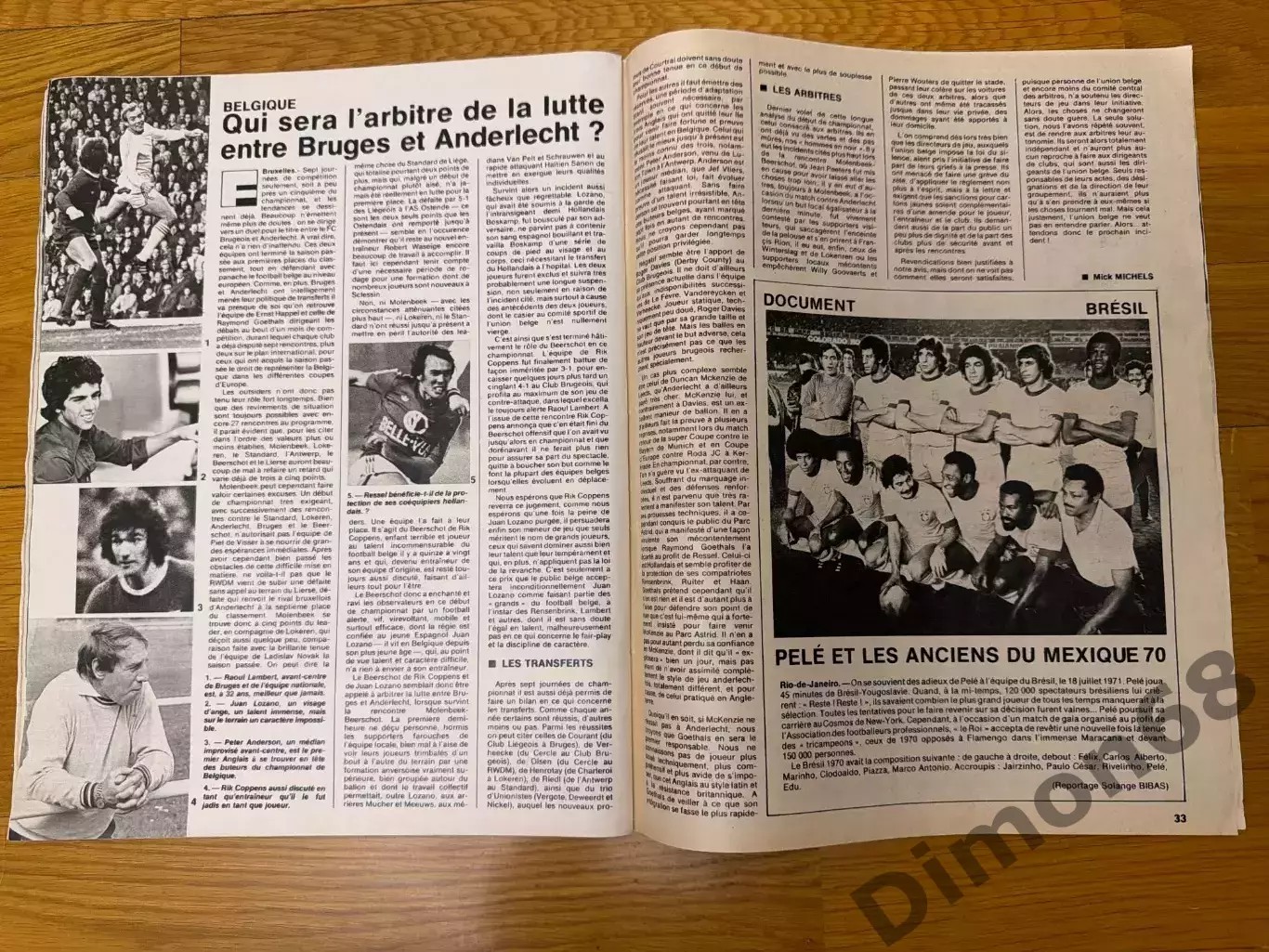 MIROIR DU FOOT ‘276 1976г целый в хорошем состоянии 2