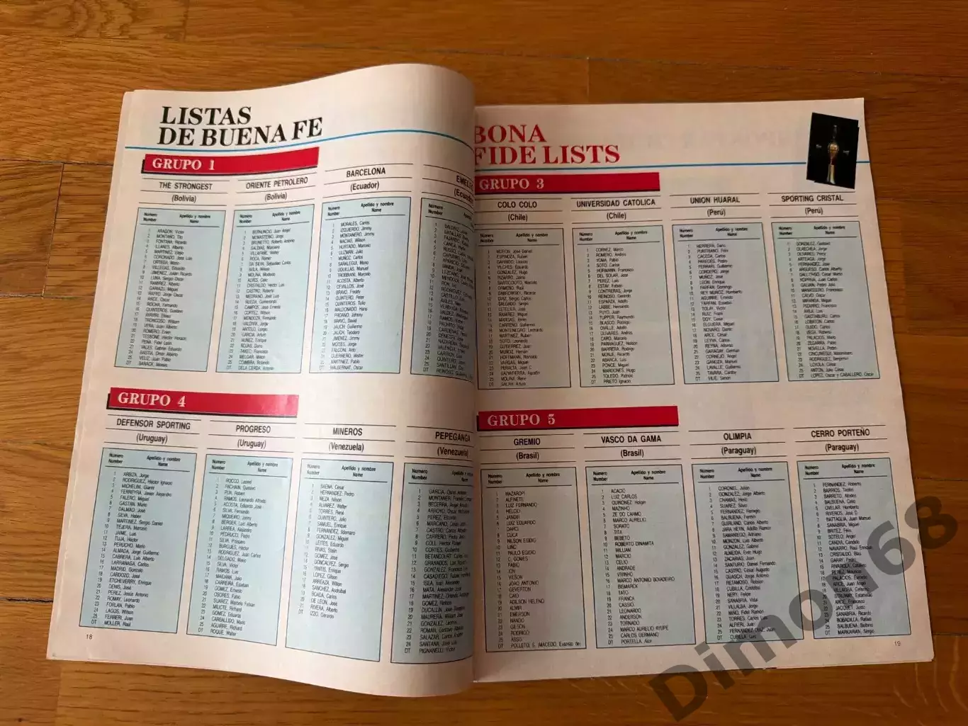 Кубок либертадорес сезон 1990г 4