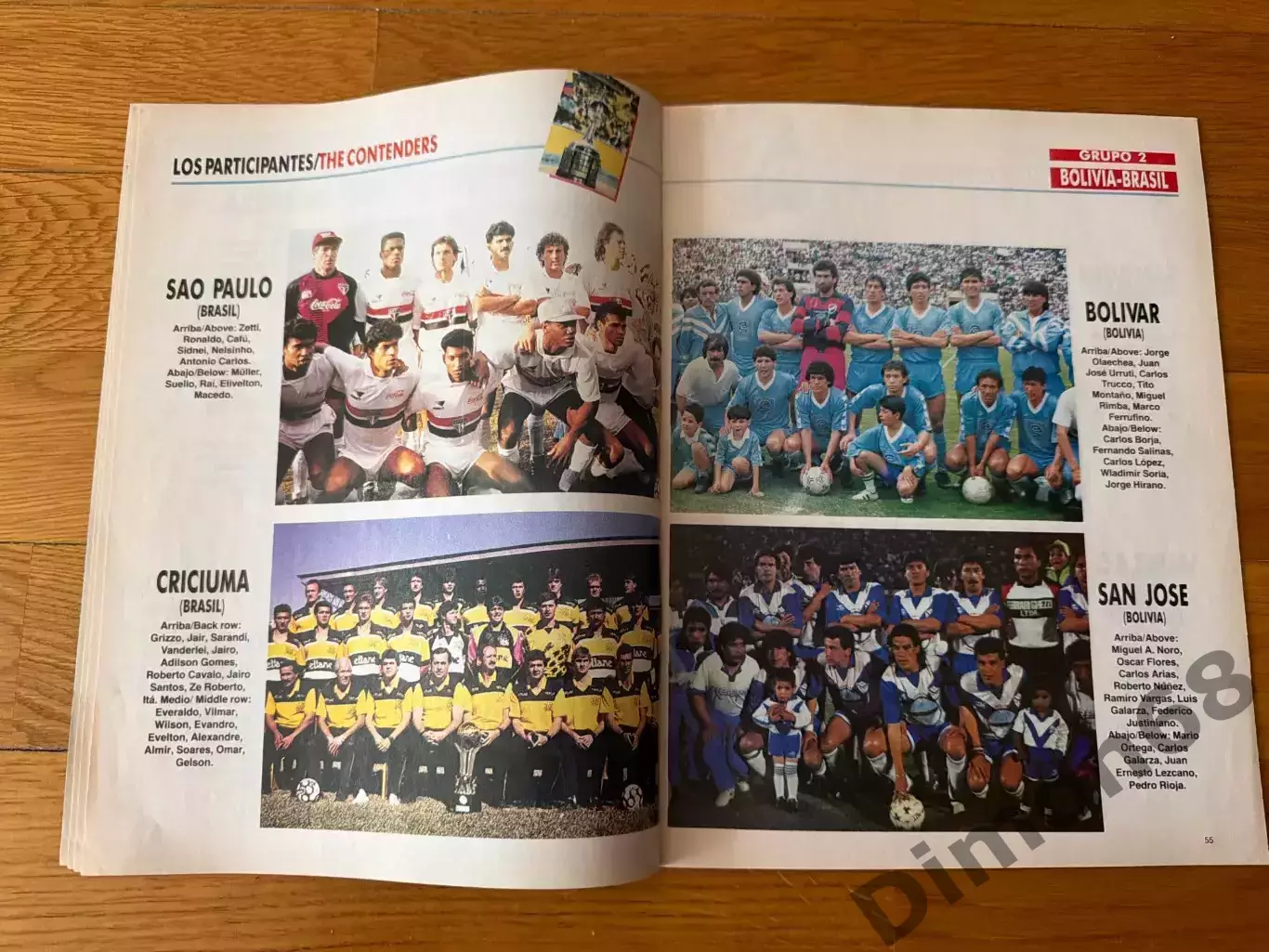 Кубок либертадорес 1992г 1