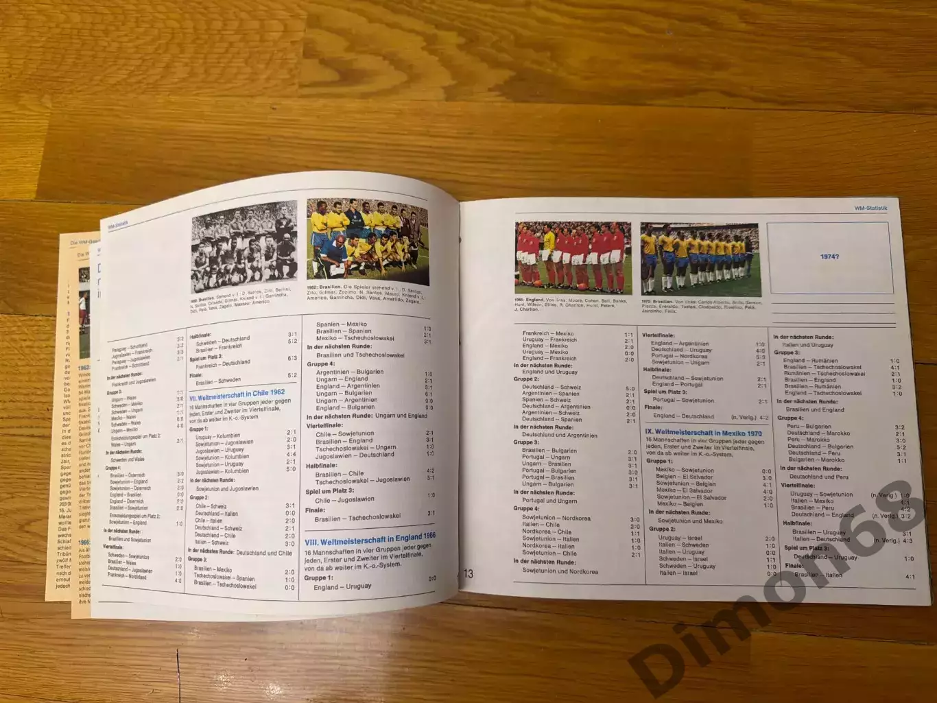 39 стр. Из немецкой книги к ч м 74г история ч м , отбор к ч м 74г много фото 2