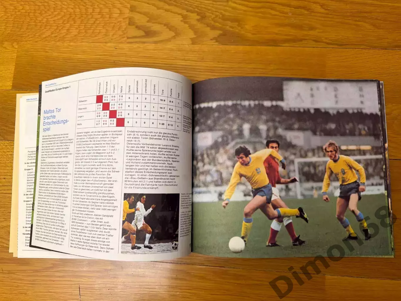 39 стр. Из немецкой книги к ч м 74г история ч м , отбор к ч м 74г много фото 3