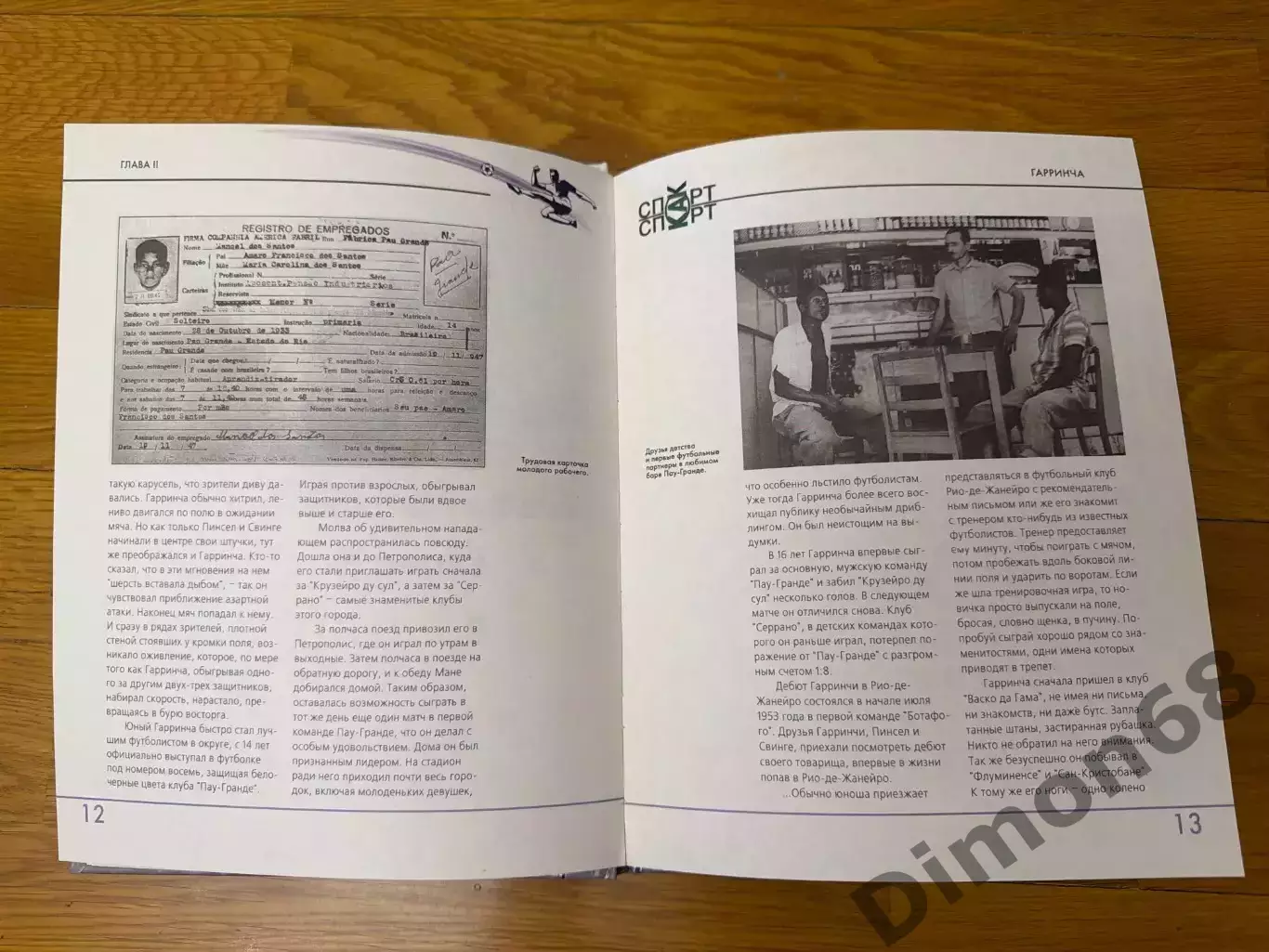 Гарринча издатель Горанский И.В. 2000г 84стр 3