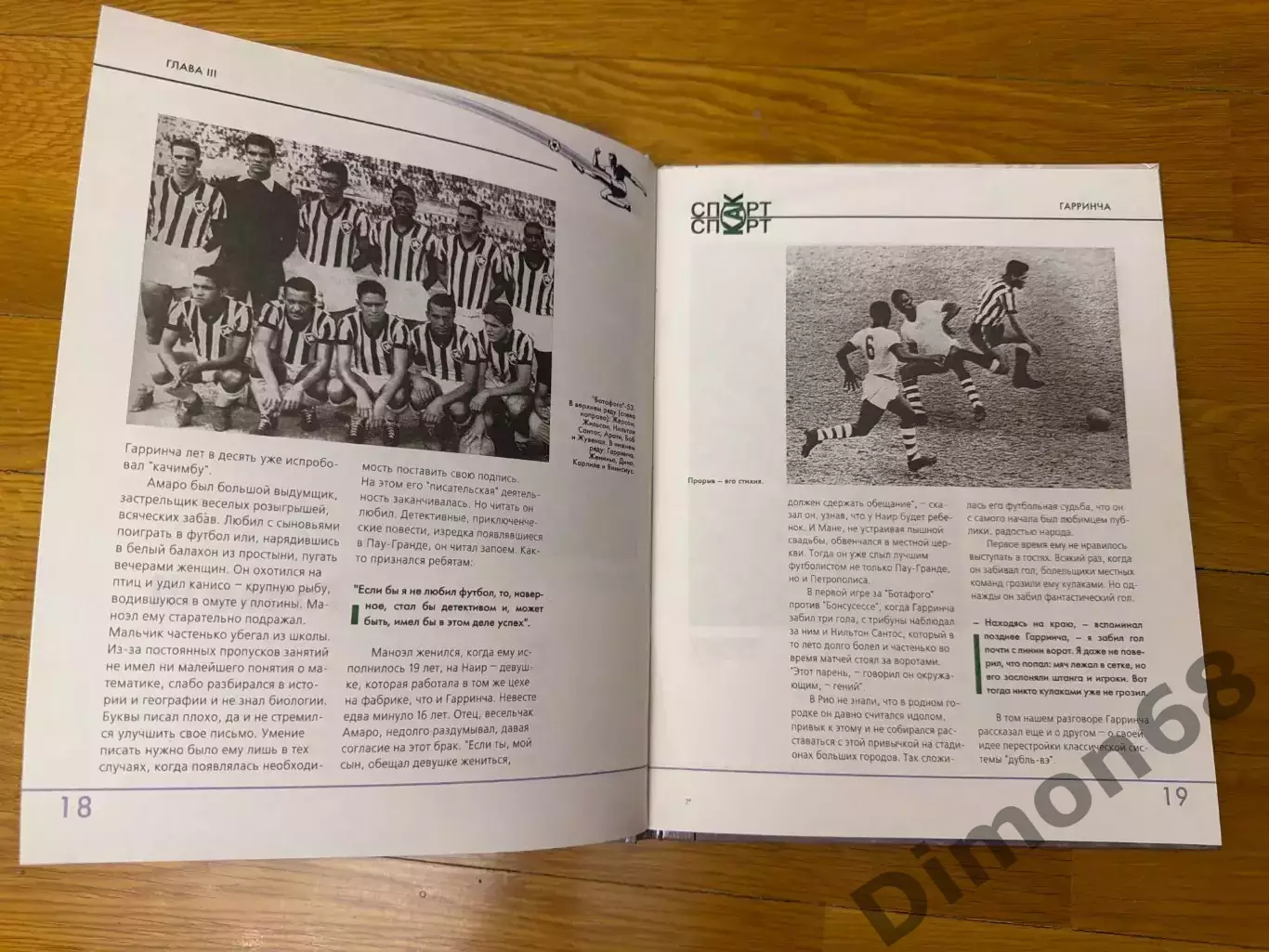 Гарринча издатель Горанский И.В. 2000г 84стр 4