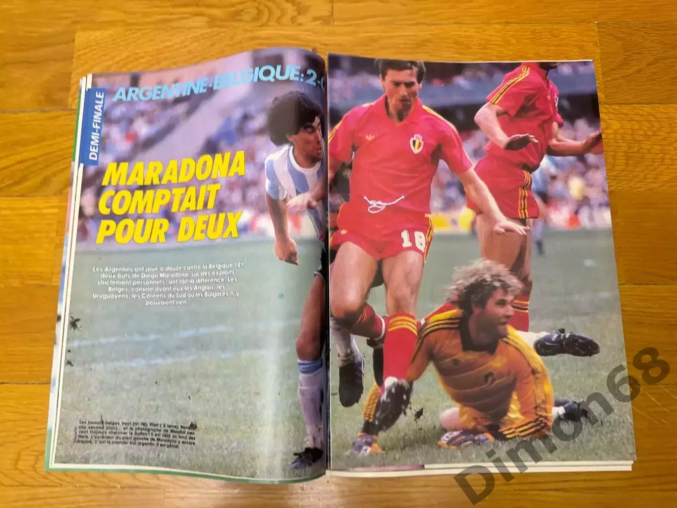 Mondial’ номер 76 без обложки и не целый чемп мира 86г 14 листов 4