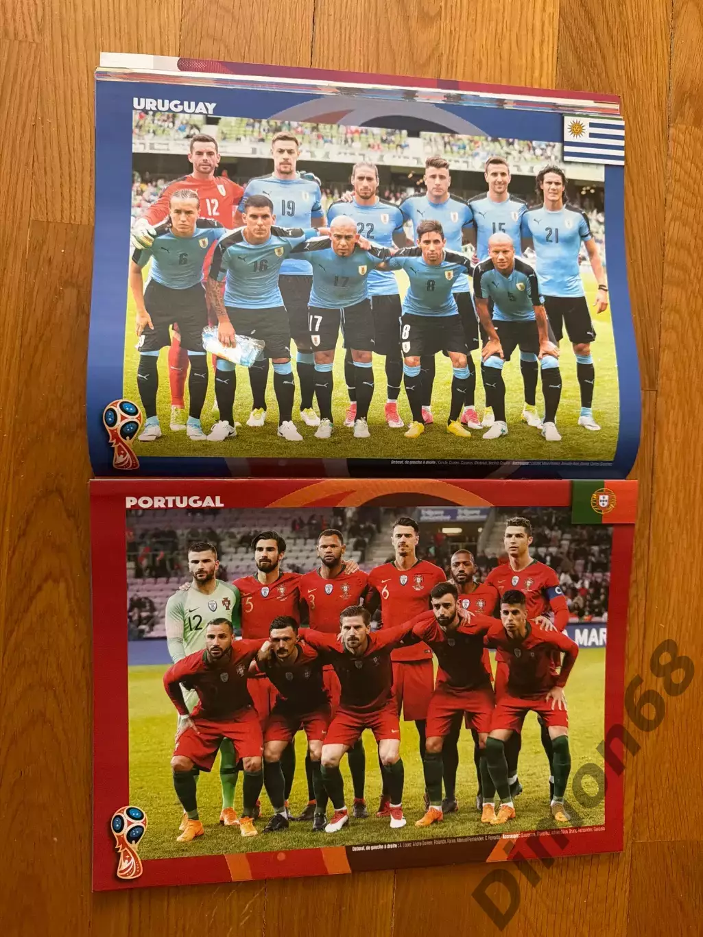 PLANETE FOOT спецвыпуск с м 2018г постеры всех сб и игроков 2