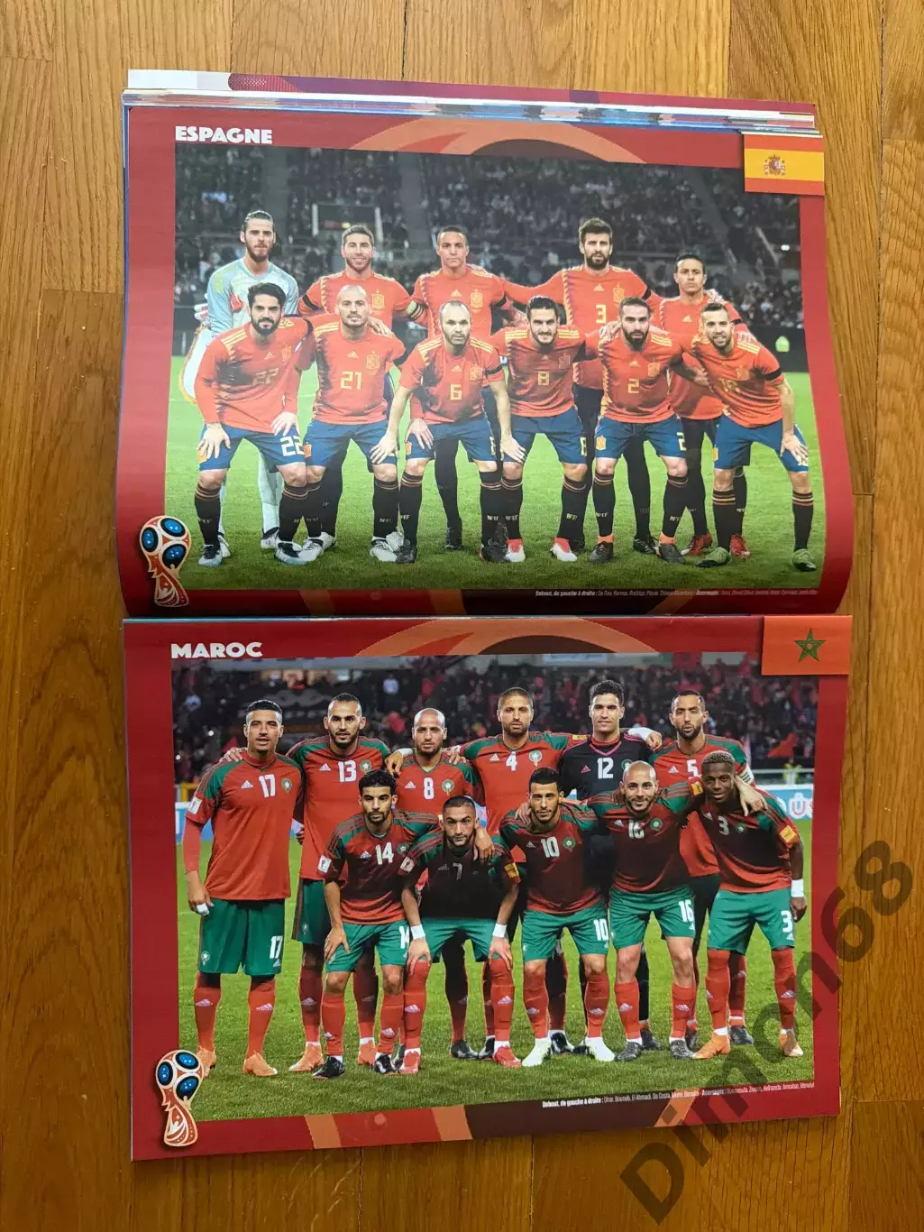 PLANETE FOOT спецвыпуск с м 2018г постеры всех сб и игроков 3