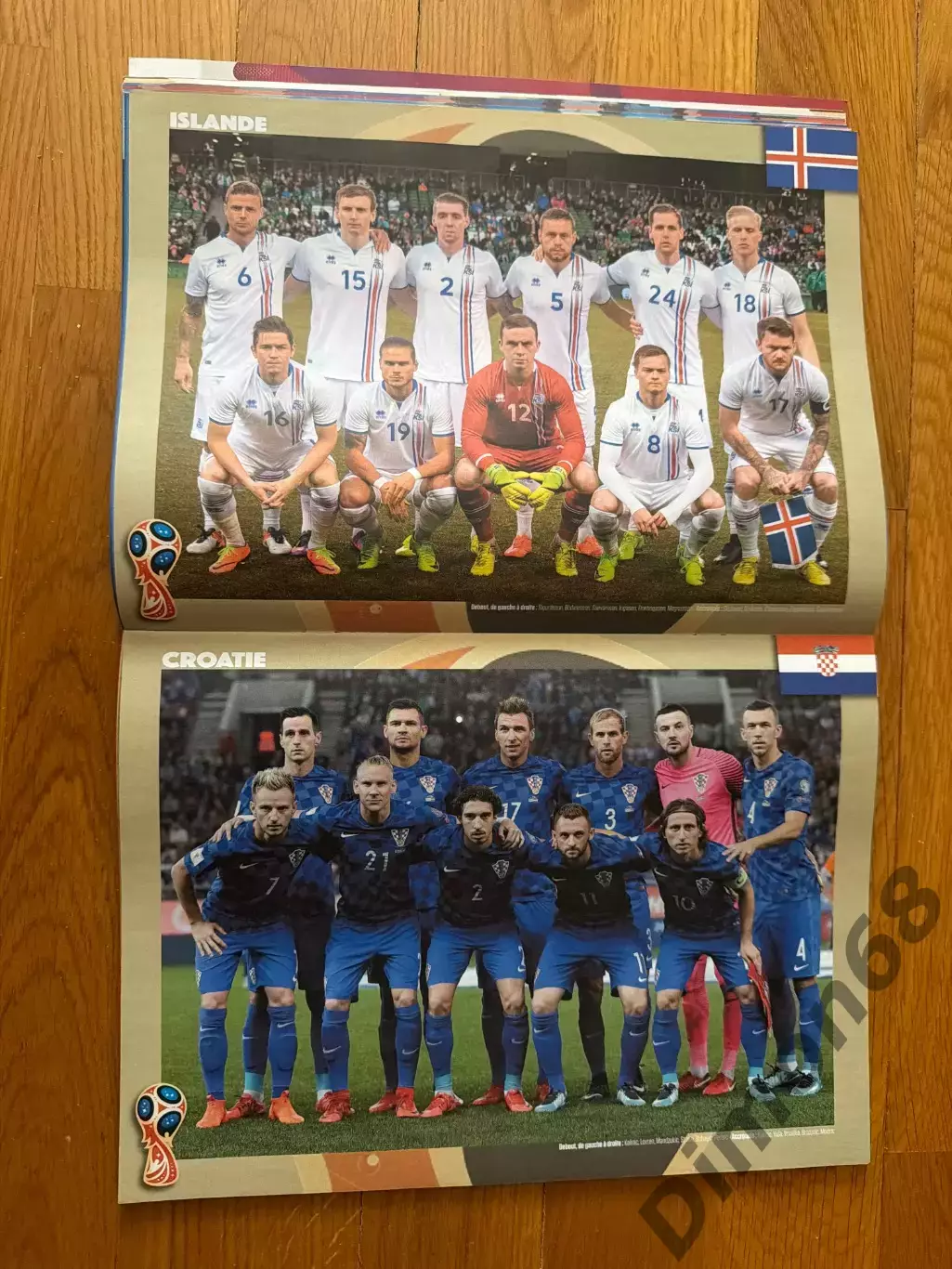 PLANETE FOOT спецвыпуск с м 2018г постеры всех сб и игроков 6