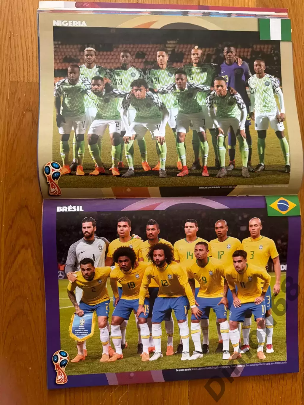 PLANETE FOOT спецвыпуск с м 2018г постеры всех сб и игроков 7