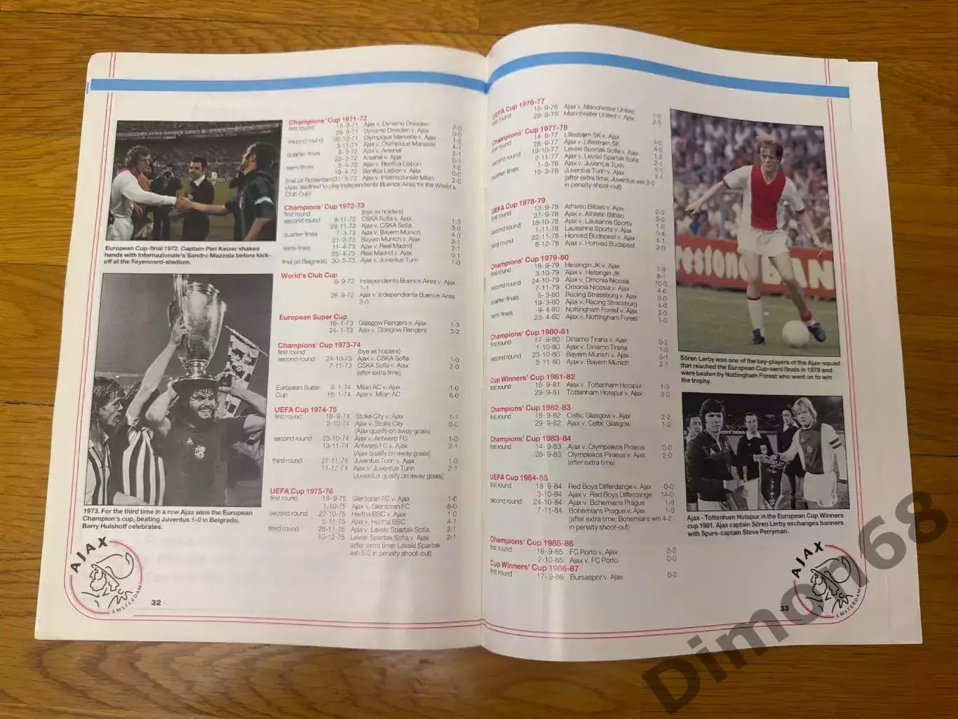 AJAX Magazine сезон 1991/92г целый в идеальном состоянии 6