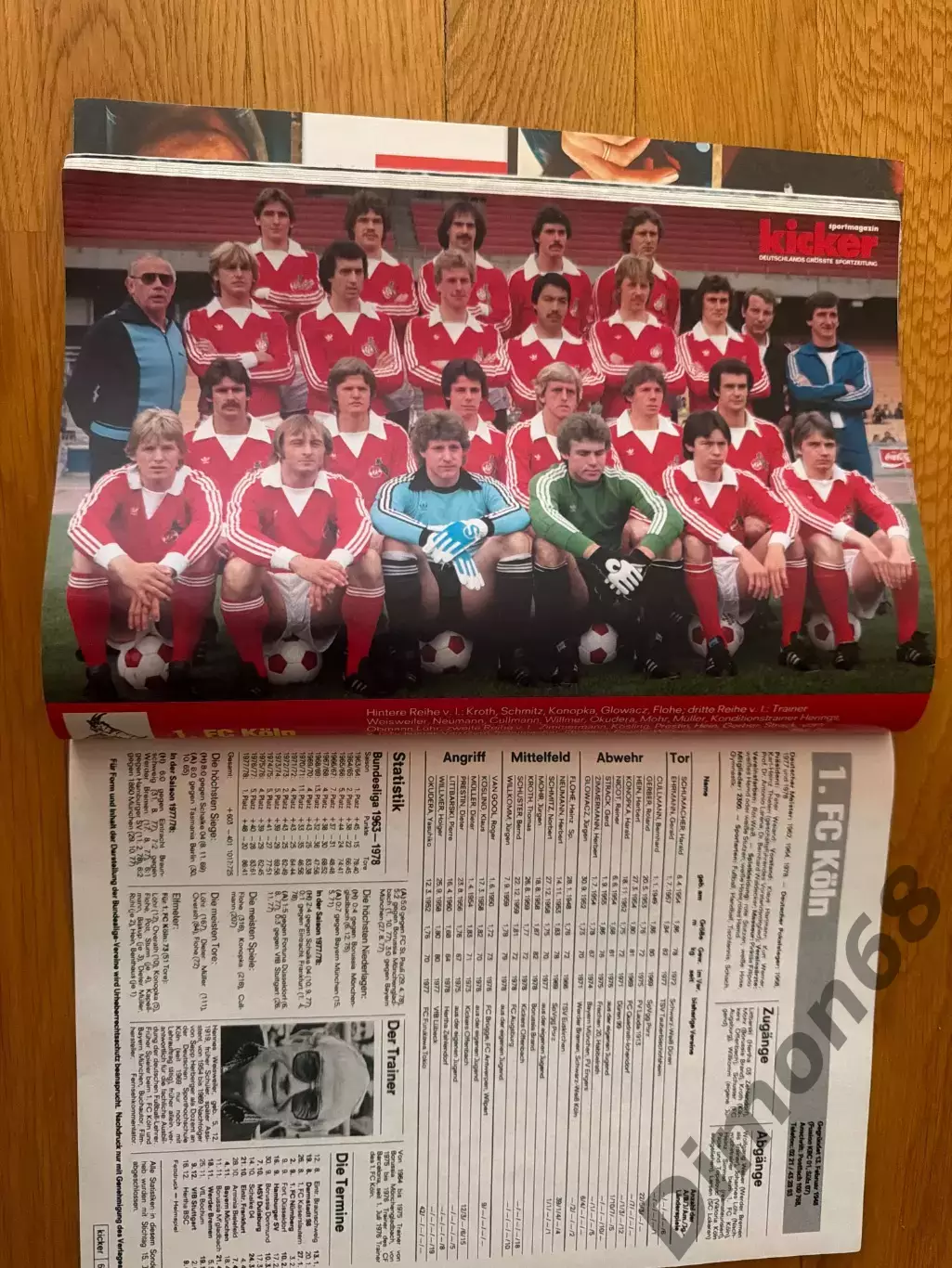 Kicker Bundesliga 1978/79 журнал целый в идеальном состоянии 2