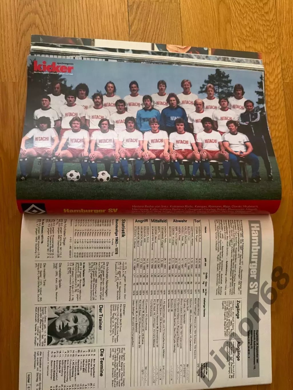 Kicker Bundesliga 1978/79 журнал целый в идеальном состоянии 6