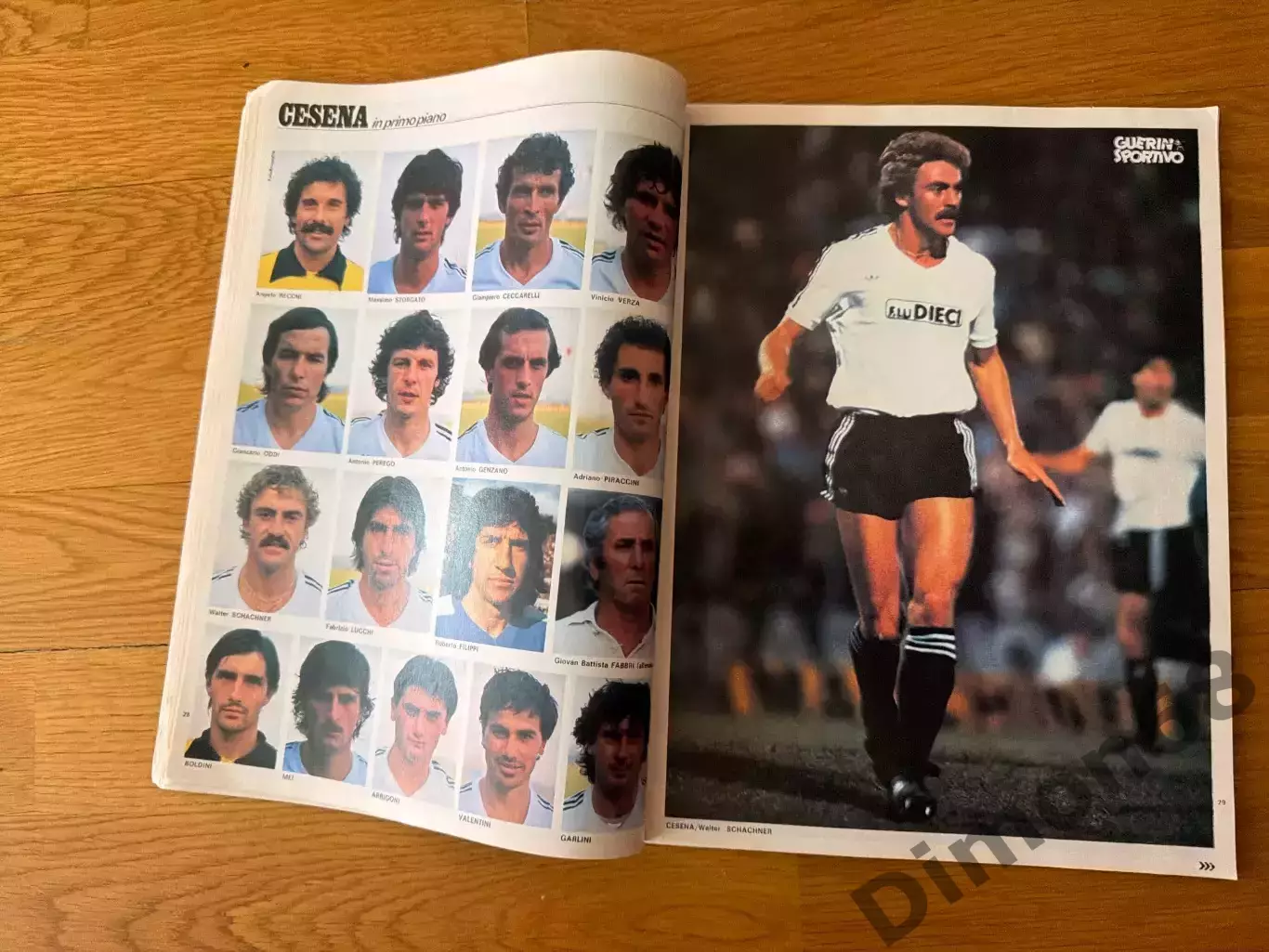 Guerin sportivo calcio Italian 1981/82г целый в идеальном состоянии 3