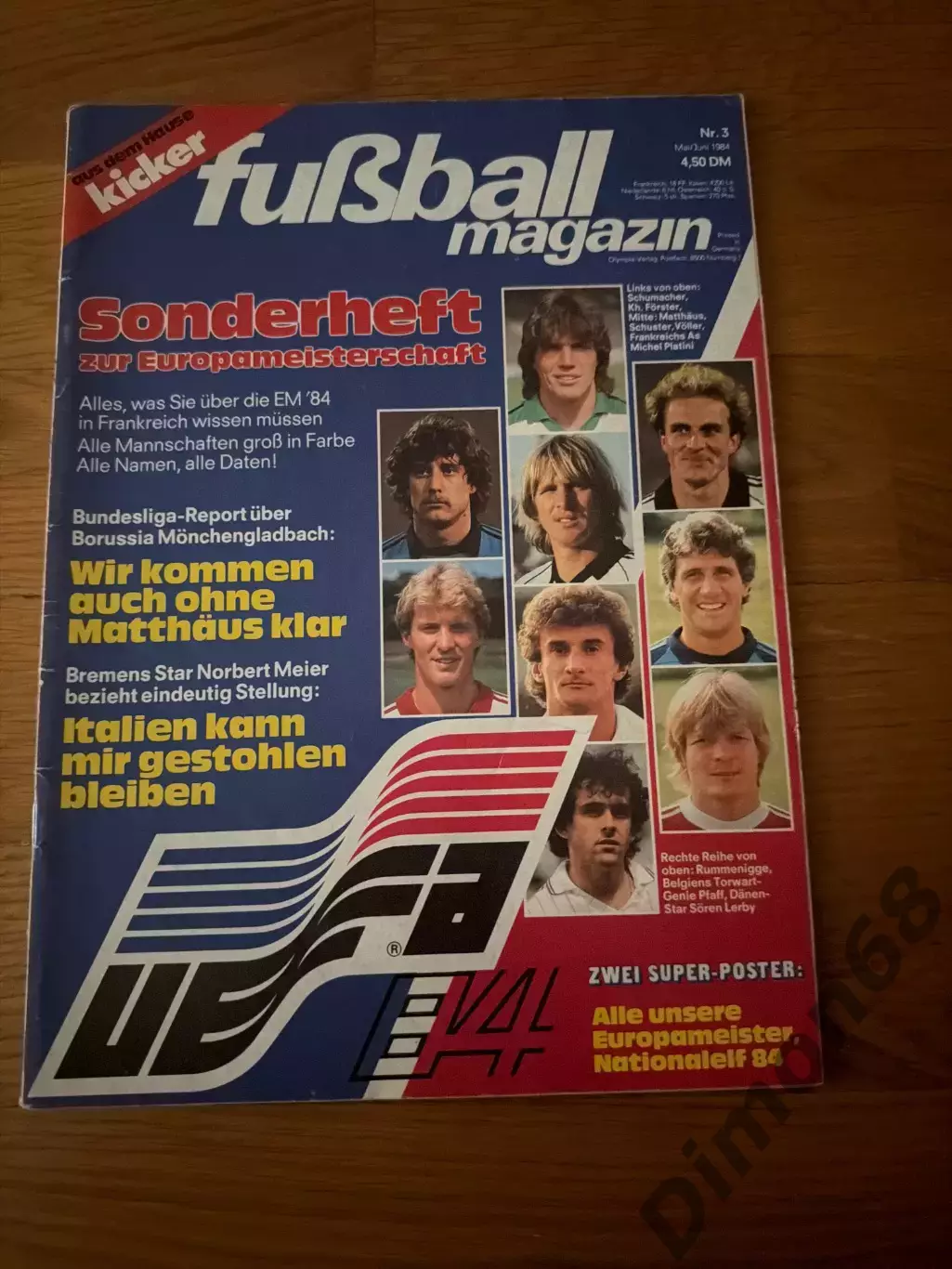 Kicker fuBball magazin ч е 84г постеры всех сб