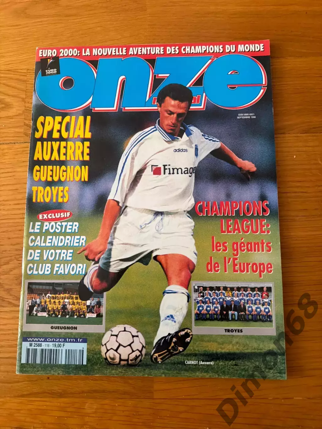 Onze mondial номер 116 1998г не целый