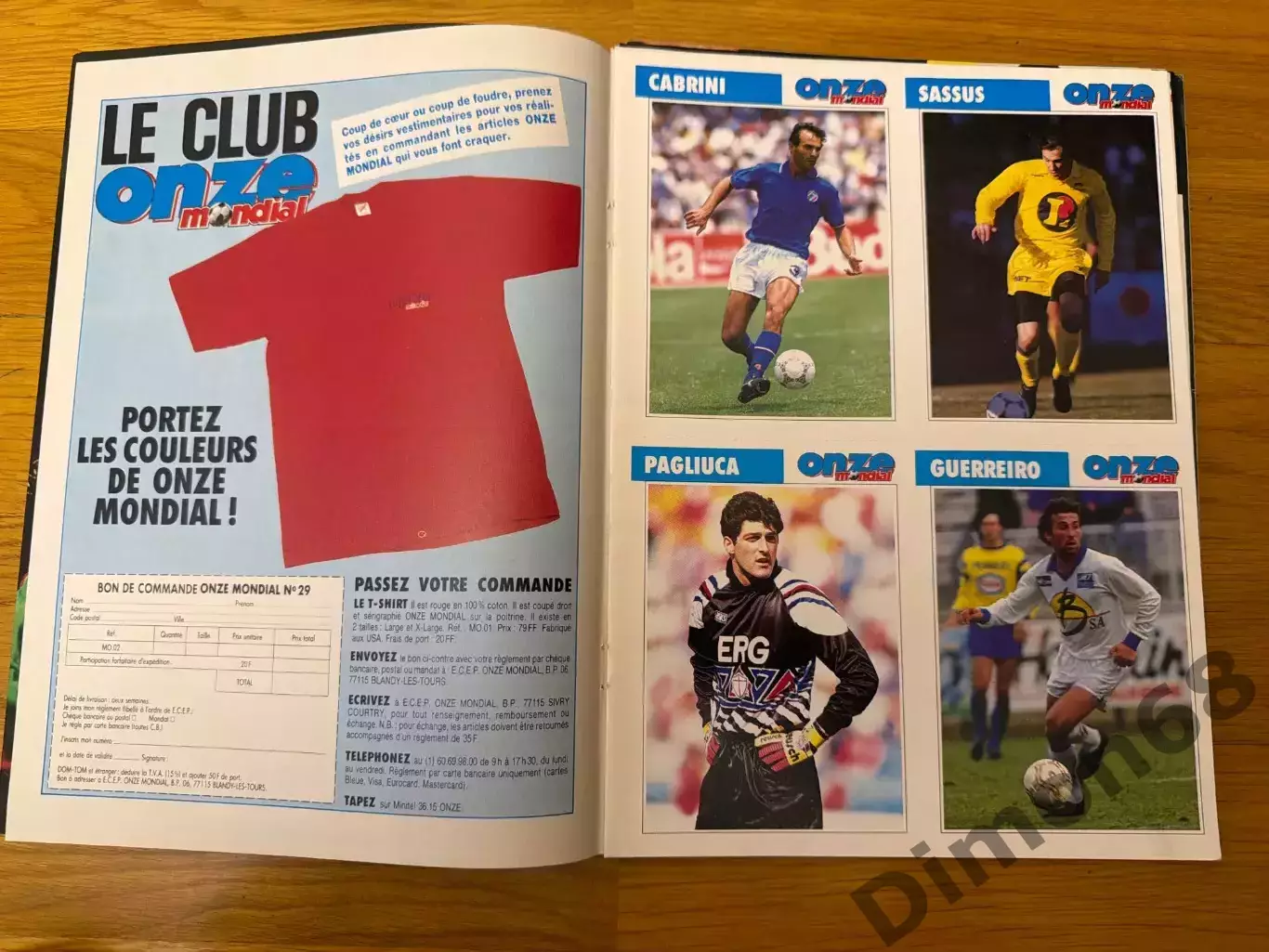 Onze mondial’29/1991г без обложки и не целый 1