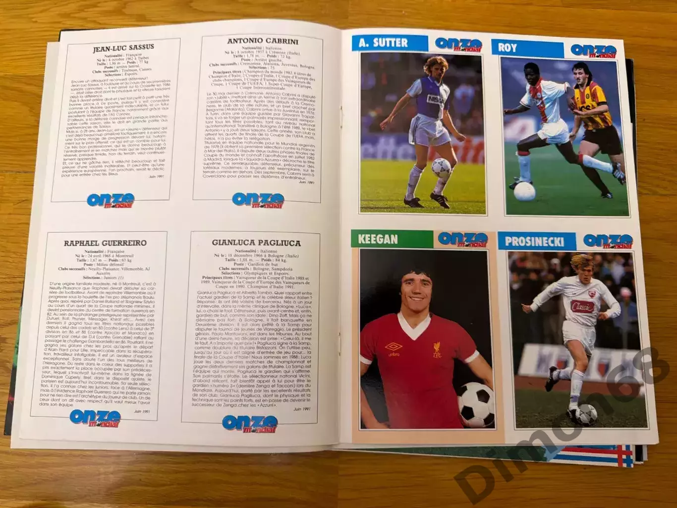Onze mondial’29/1991г без обложки и не целый 2