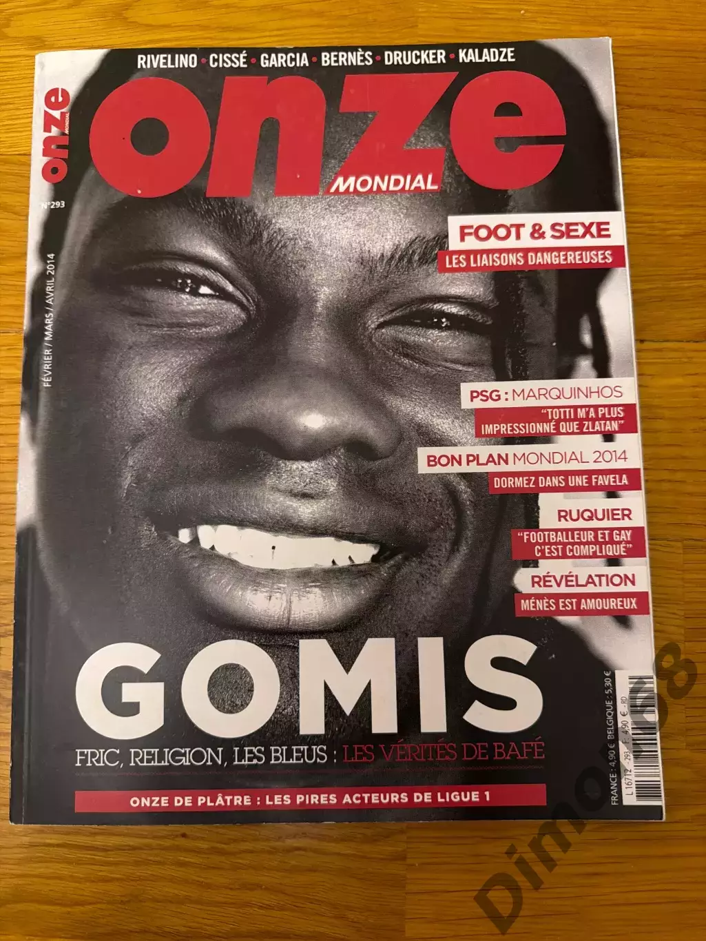 Onze mondial’293/2014г не целый нет два листа