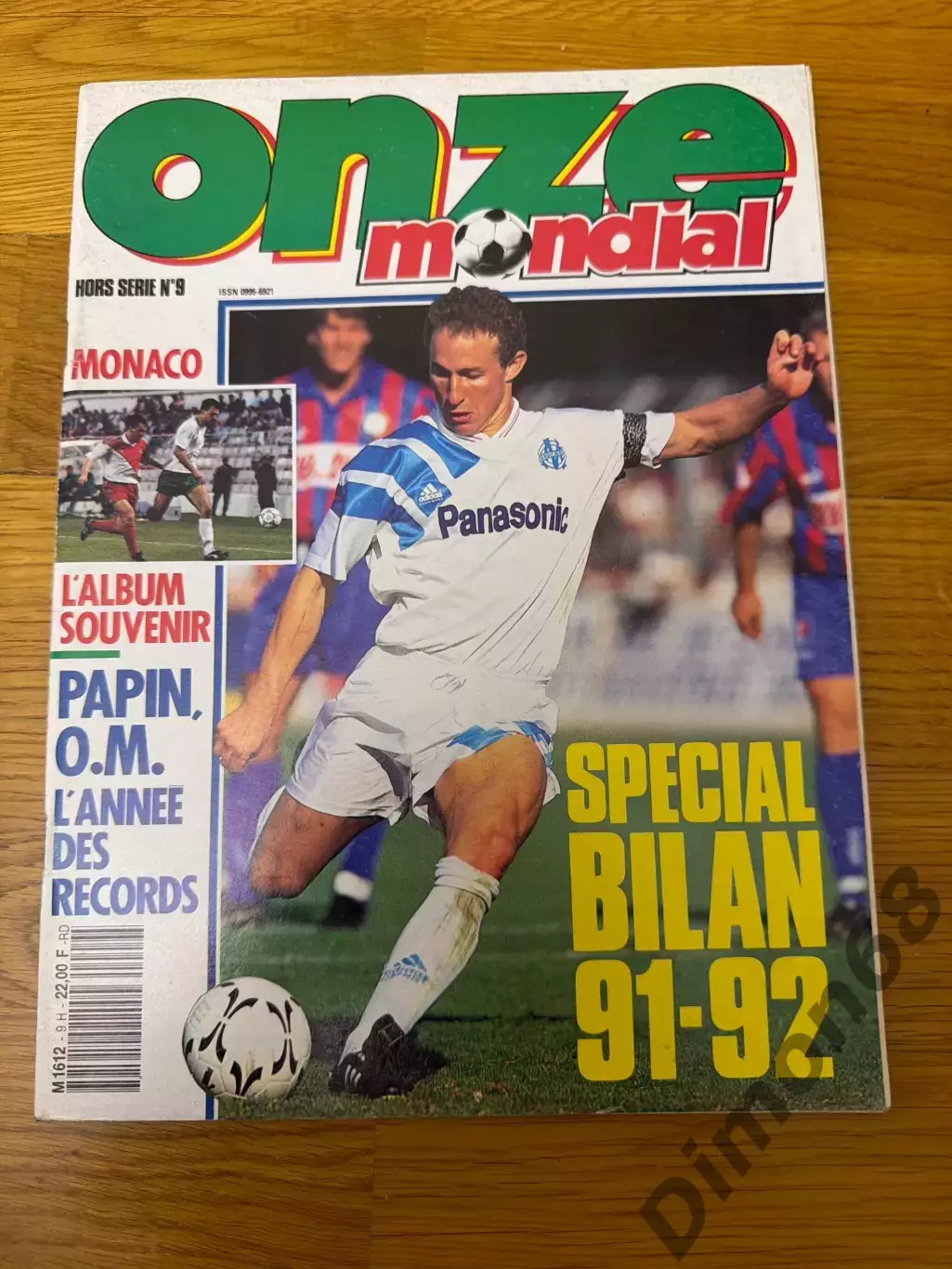Onze mondial’9 /1992г журнал не целый