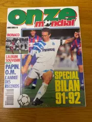 Onze mondial’9 /1992г журнал не целый