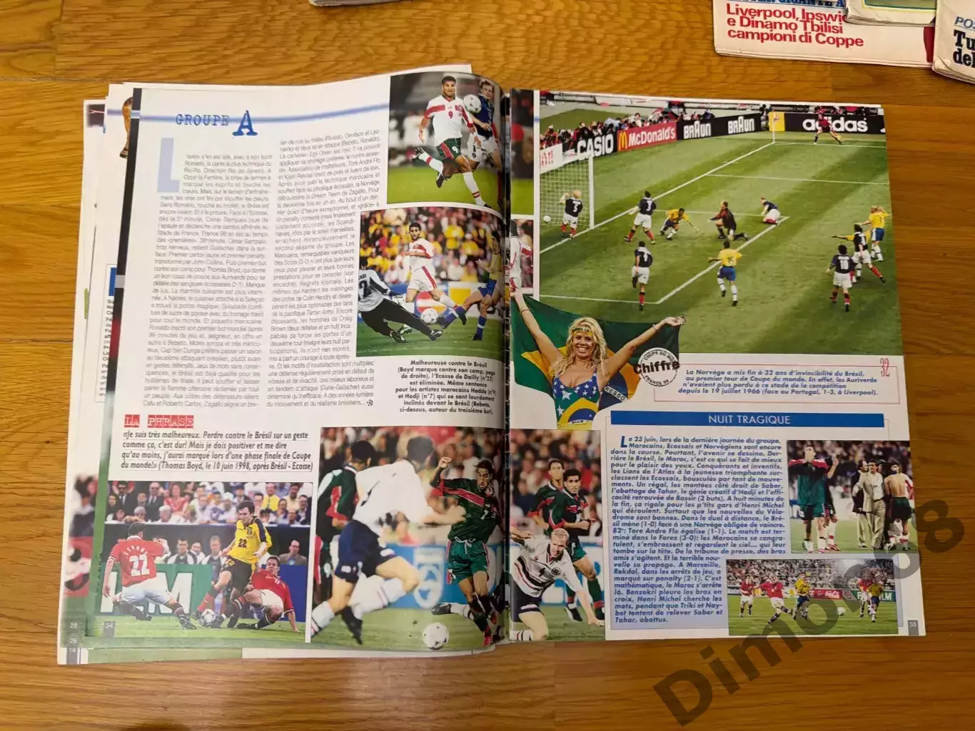 Onze mondial’114/1998г все о ч м 98г без обложки и финала 2