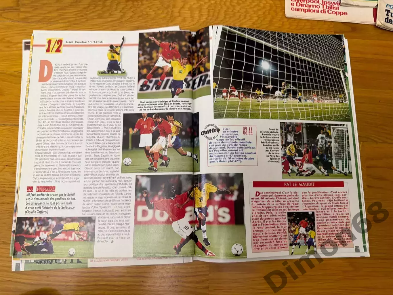 Onze mondial’114/1998г все о ч м 98г без обложки и финала 4