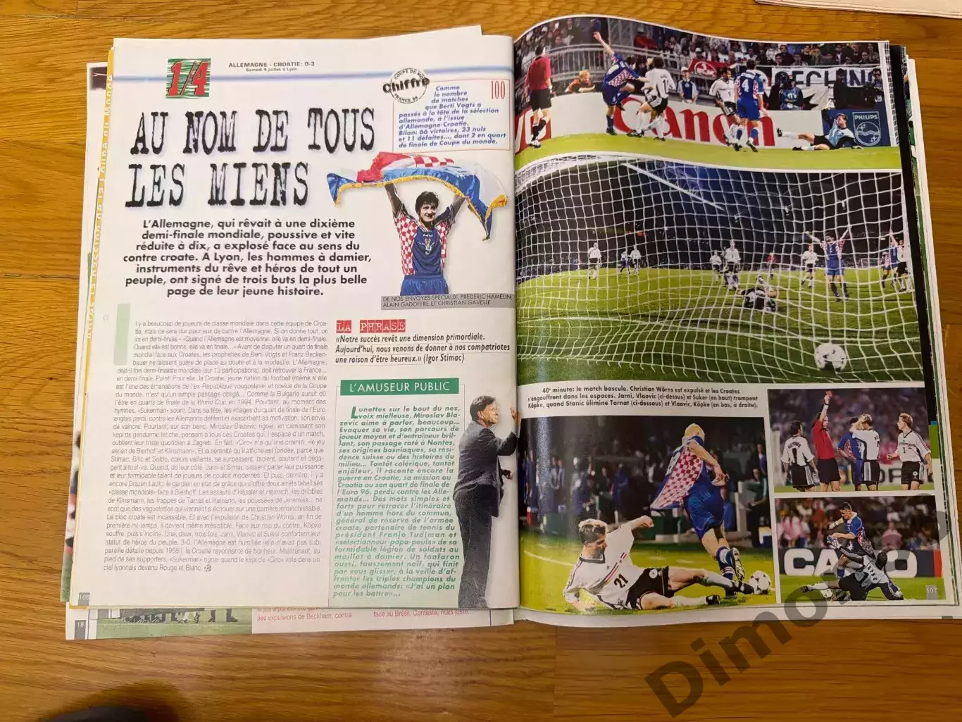 Onze mondial’114/1998г все о ч м 98г без обложки и финала 6